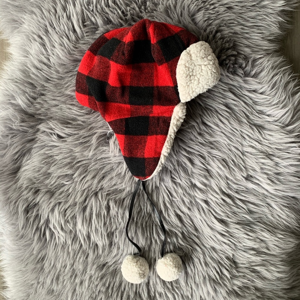 Abercrombie & Fitch Plaid Trapper Hat